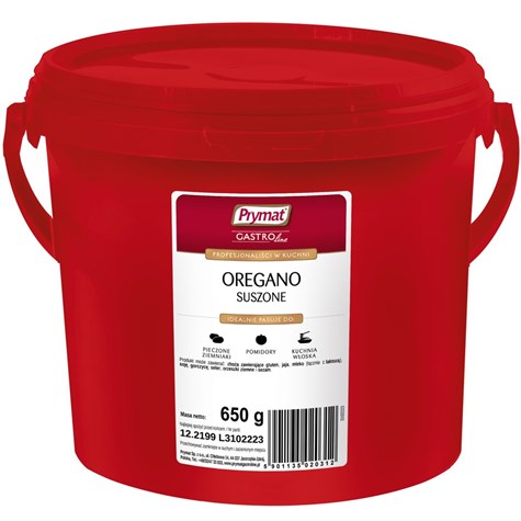 PRYMAT OREGANO 650g wiadro