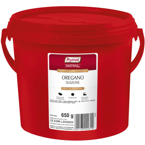 PRYMAT OREGANO 650g wiadro