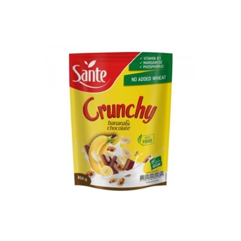 SANTE CRUNCHY BANANOWE 350g/14