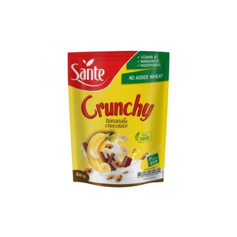 SANTE CRUNCHY BANANOWE 350g/14