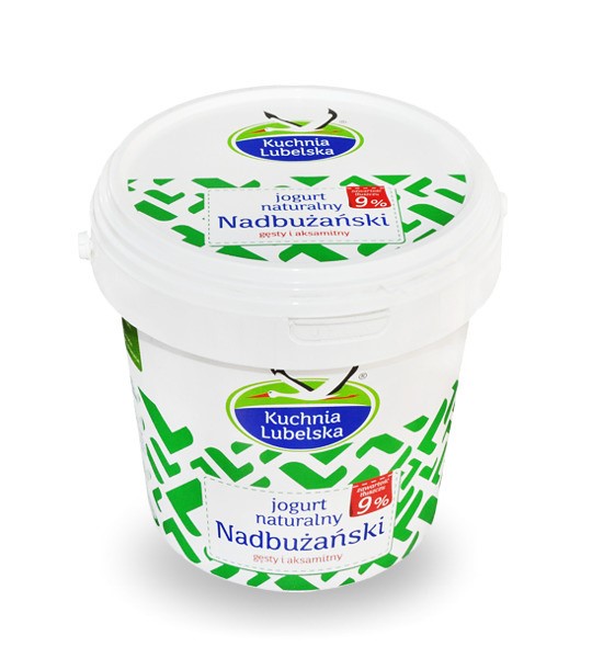 BIELUCH JOGURT NADBUŻAŃSKI NATURA 1L 9% (6) gęsty