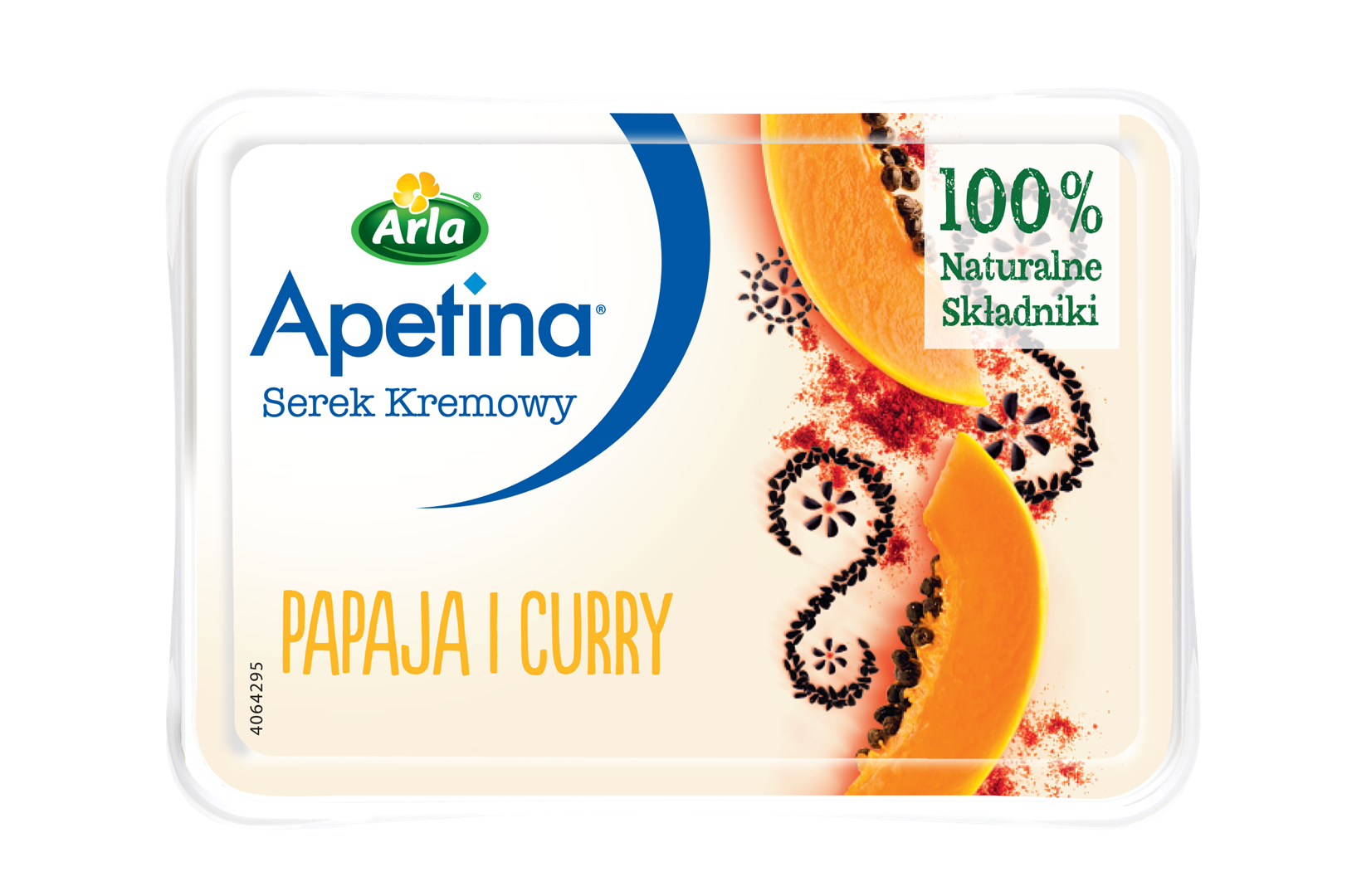 ARLA APETINA SERKI KREMOWE 125g/12 PAPAJ/CUR india