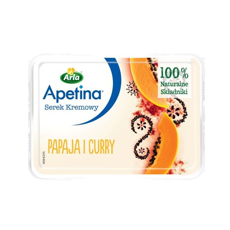 ARLA APETINA SERKI KREMOWE 125g/12 PAPAJ/CUR india