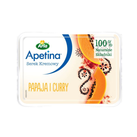 ARLA APETINA SERKI KREMOWE 125g/12 PAPAJ/CUR india
