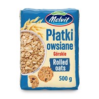 MELVIT PŁATKI OWSIANE GÓRSKIE 500g/12