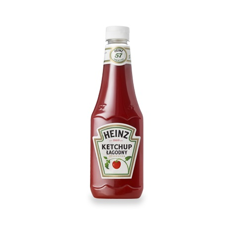 HEINZ KETCHUP ŁAGODNY 570g/12