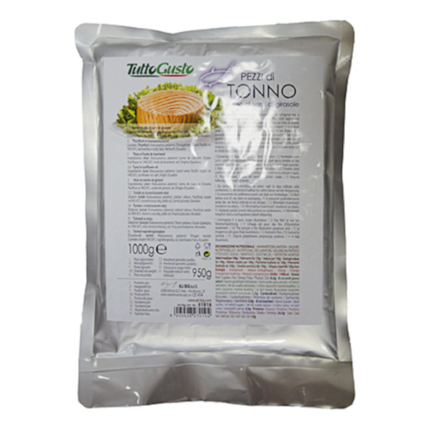HUGLI TUŃCZYK W OLEJU SŁONECZNIKOWYM 1kg/16