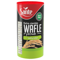 SANTE WAFLE RYŻOWE EX.CIENKIE 110g NATURALNE/12