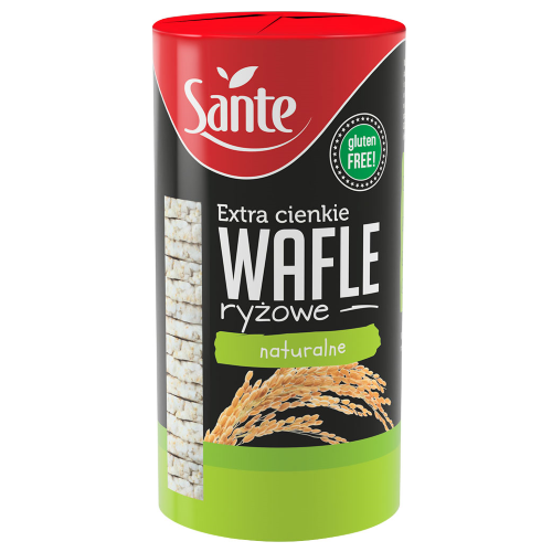 SANTE WAFLE RYŻOWE EX.CIENKIE 110g NATURALNE/12