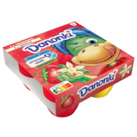 DANONE DANONKI MEGA TRUSK-WANILIA 4x90g/6