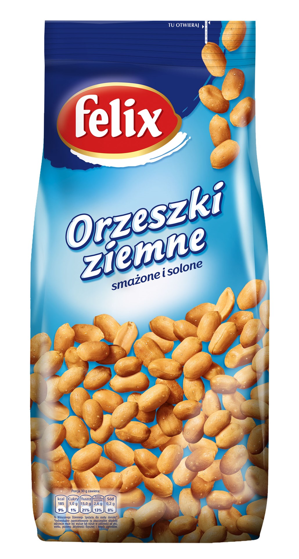 FELIX ORZESZKI ZIEMNE SMAŻO I SOL 800g/6 torba