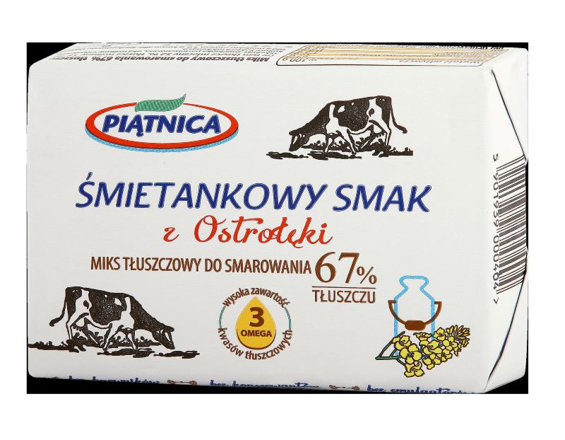 PIĄTNICA OSTROŁĘCKIE ŚMIETANKOWY SMAK 200g/30