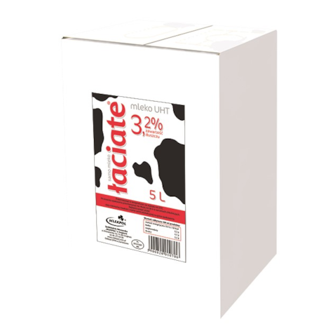 ŁACIATE MLEKO UHT 5,0L    3,2%
