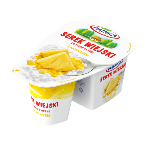 PIĄTNICA SEREK WIEJSKI OW ANANAS 150g/9