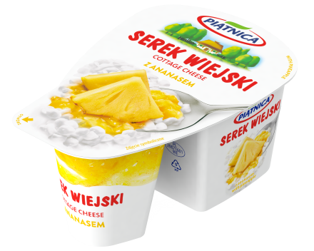 PIĄTNICA SEREK WIEJSKI OW ANANAS 150g/9