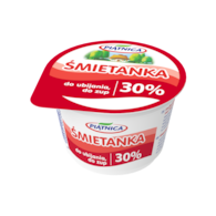 PIĄTNICA ŚMIETANKA 200g 30% (12)