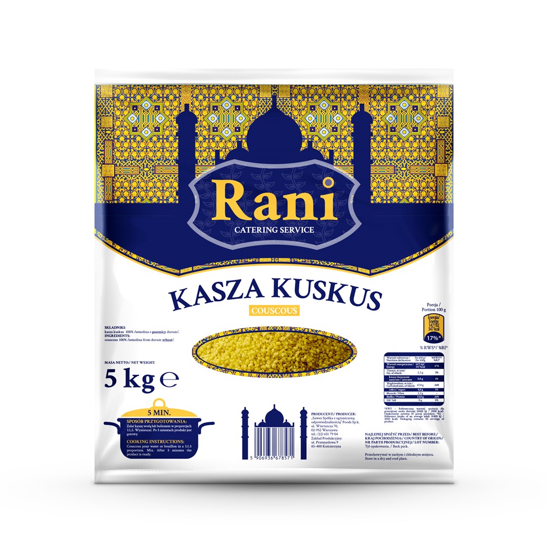 HALINA KASZA KUSKUS RANI 5kg