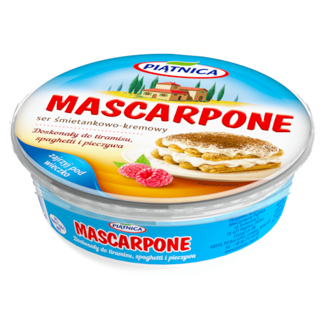 PIĄTNICA MASCARPONE 250g/6
