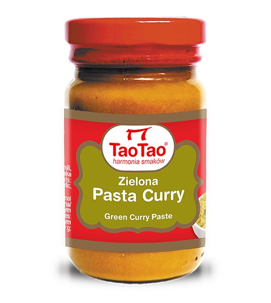 TAO-TAO PASTA CURRY ZIELONA 115g/12