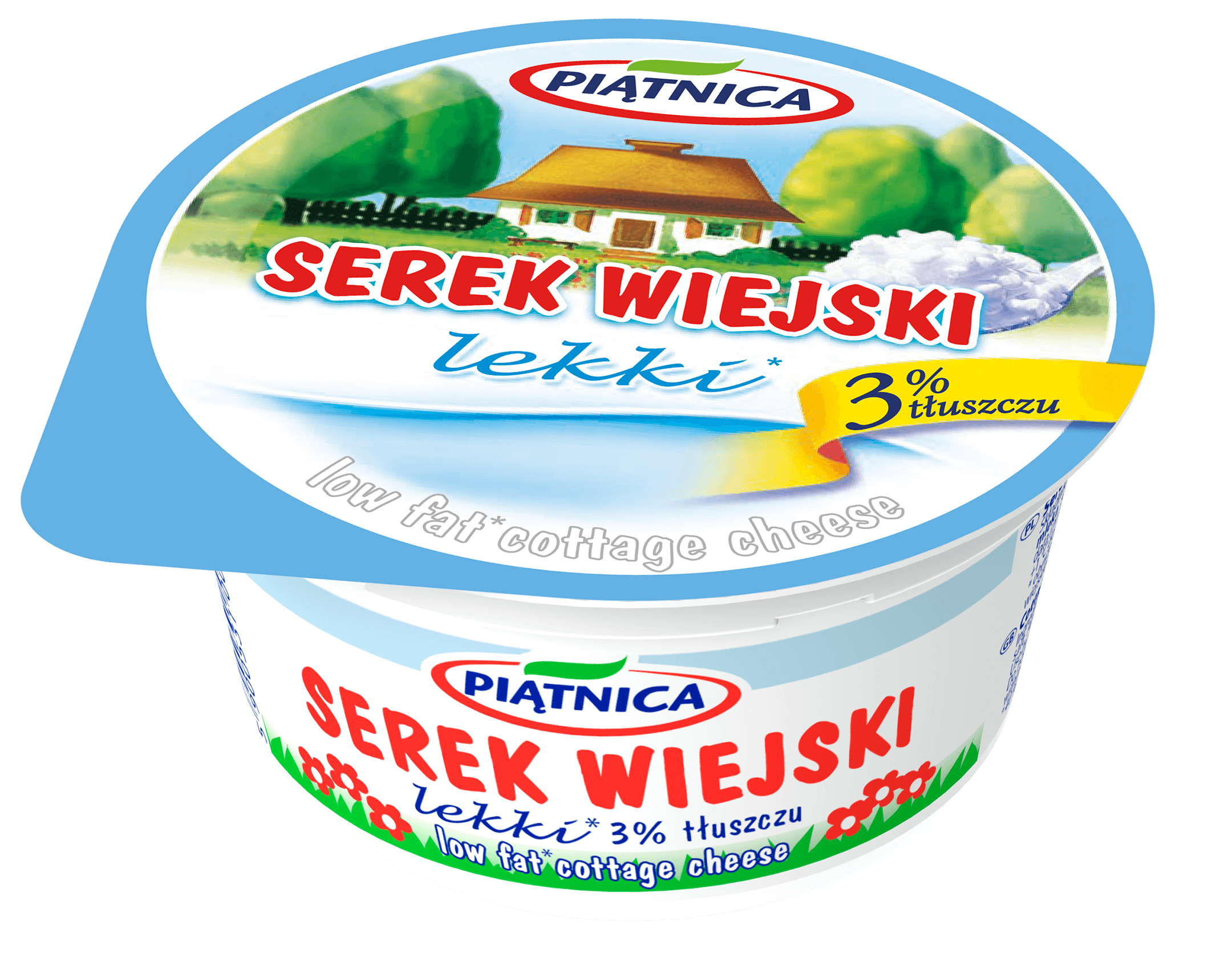 PIĄTNICA SEREK WIEJSKI LIGHT 150g/12