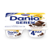 DANONE DANIO 4x130g CZTEROPACK CZEKOLADA (4)