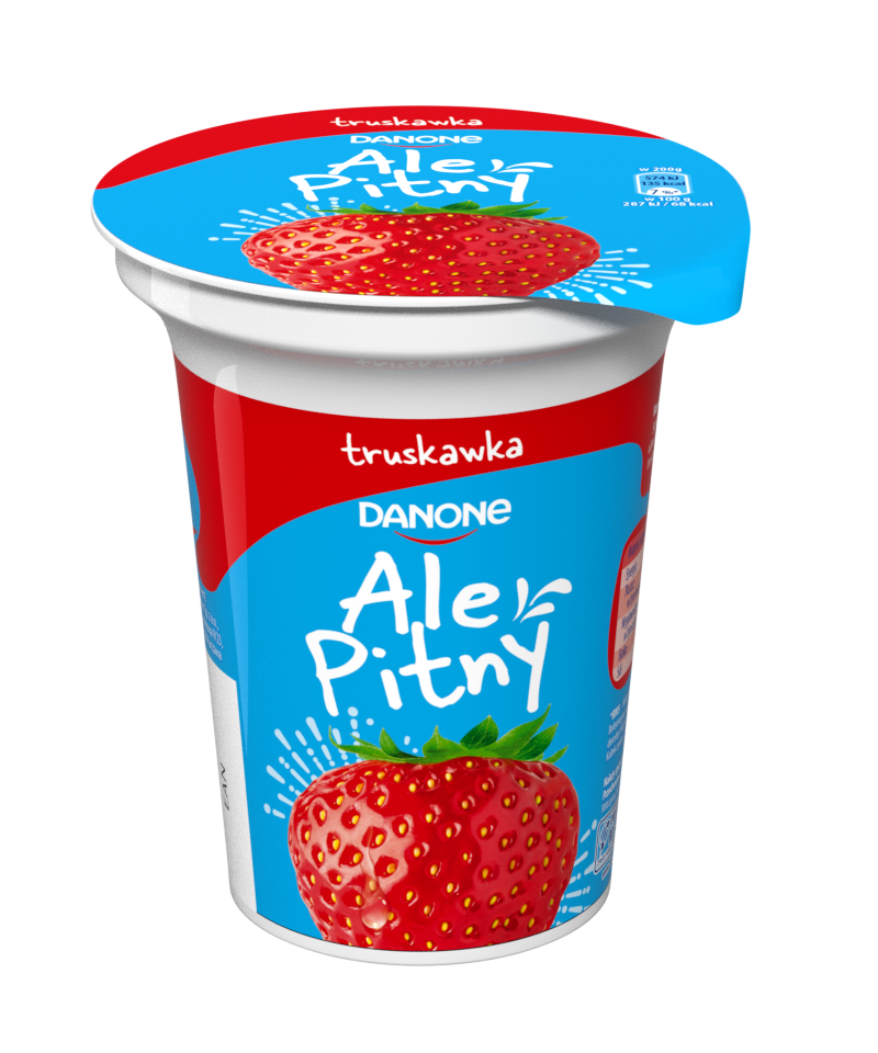 DANONE ALE PITNY 300g TRUSKAWKA (12) kubek