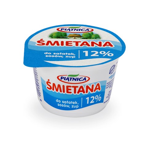 PIĄTNICA ŚMIETANA 200g 12% (12)