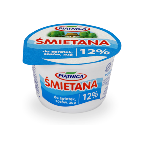 PIĄTNICA ŚMIETANA 200g 12% (12)
