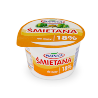 PIĄTNICA ŚMIETANA 200g 18% (12)