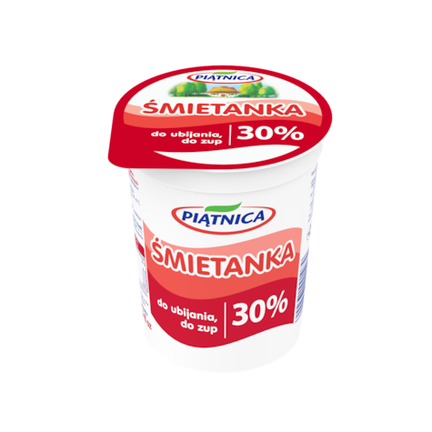 PIĄTNICA ŚMIETANKA 400g 30% (12)