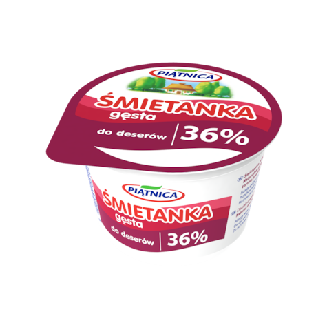 PIĄTNICA ŚMIETANKA 200g 36% (12)