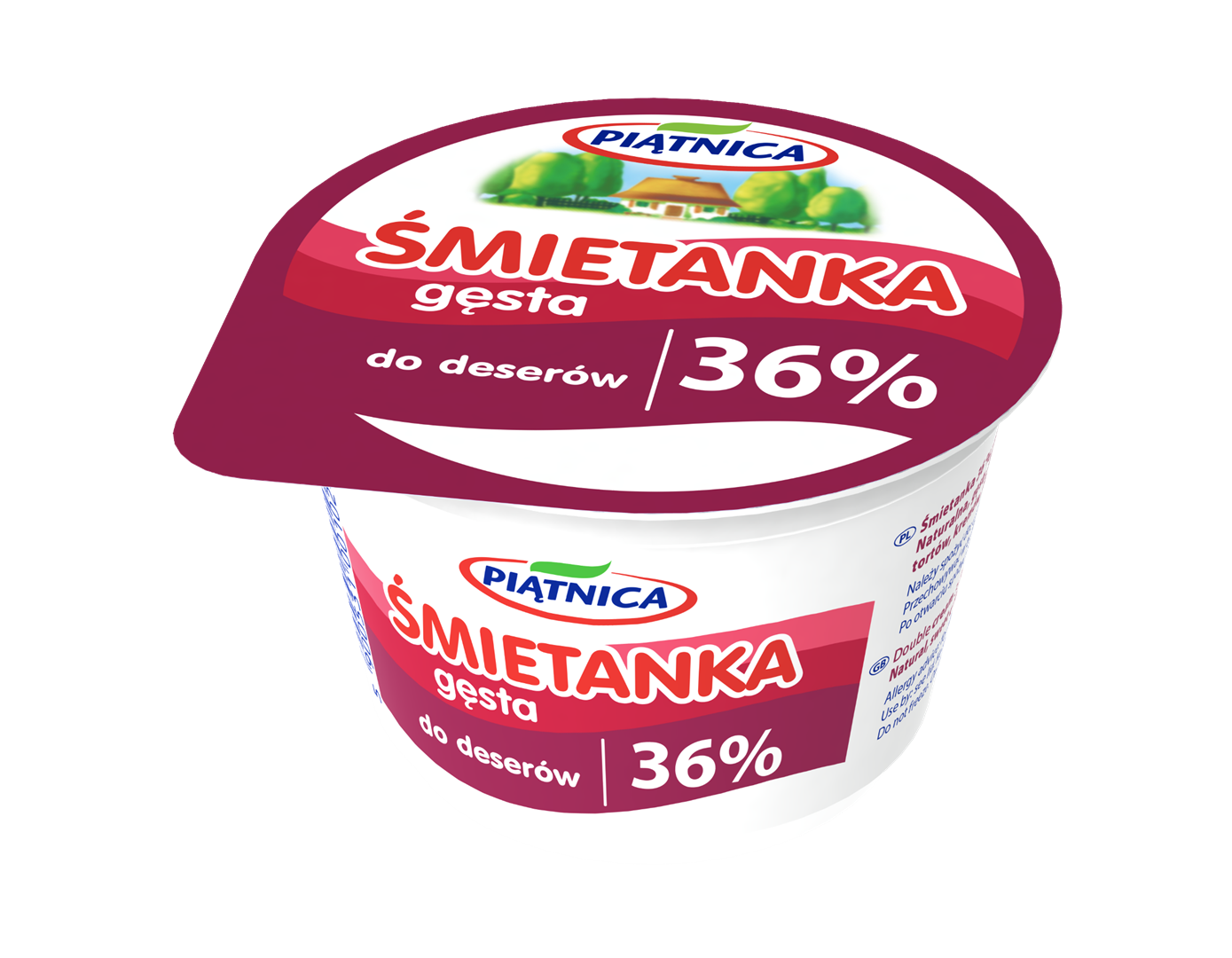 PIĄTNICA ŚMIETANKA 200g 36% (12)