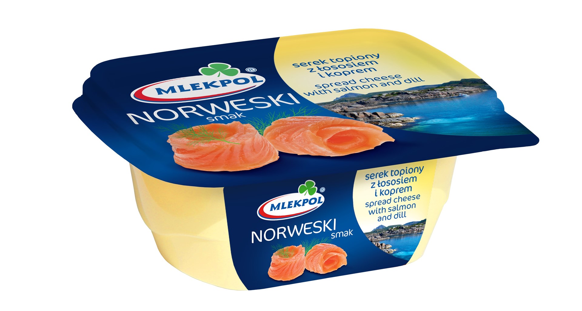 MLEKPOL SEREK TOPIONY NORWESKI 150g/12 kubek