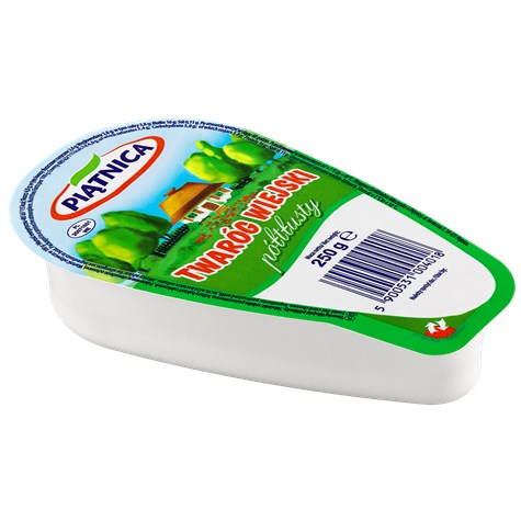 PIĄTNICA TWARÓG KLINEK PÓŁTŁUSTY 250g/6