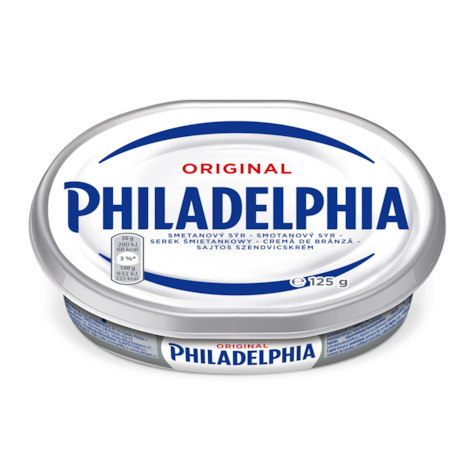 KRAFT PHILADELPHIA 125g/12 ŚMIETANKA