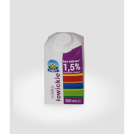 ŁOWICZ MLEKO UHT BEZ LAKTOZY 1,5% 0,5L/12