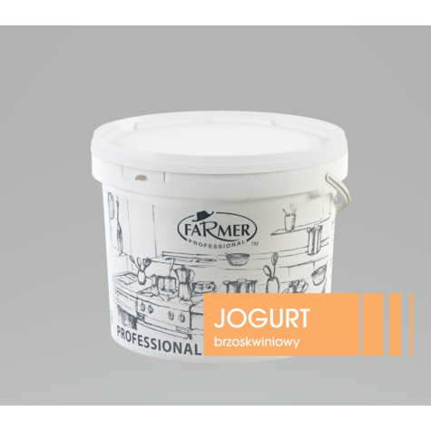 FARMER JOGURT 5kg 2,8% BRZOSKWINIA