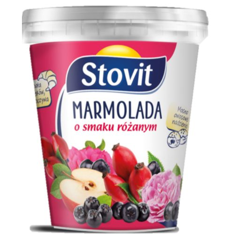 STOVIT MARMOLADA RÓŻANA 600g/8