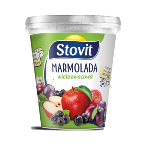 STOVIT MARMOLADA WIELOOWOCOWA 600g/8