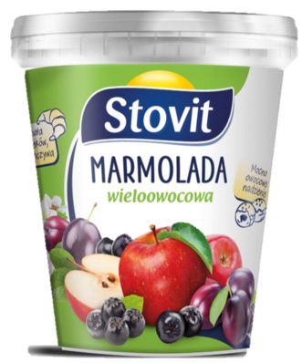 STOVIT MARMOLADA WIELOOWOCOWA 600g/8