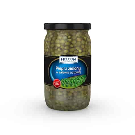 GREEK PIEPRZ ZIELONY W ZALEWIE OCTOW 720g/8 HELCOM