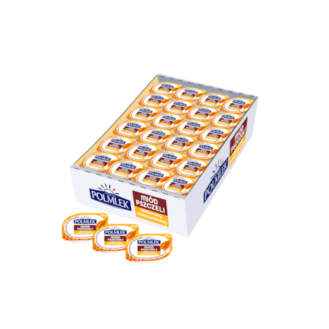 POLMLEK MIÓD WIELOKWIATOWY PORCJOWANY 25g/96