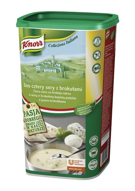 KNORR SOS 4 SERY Z BROKUŁAMI 0,9kg/6