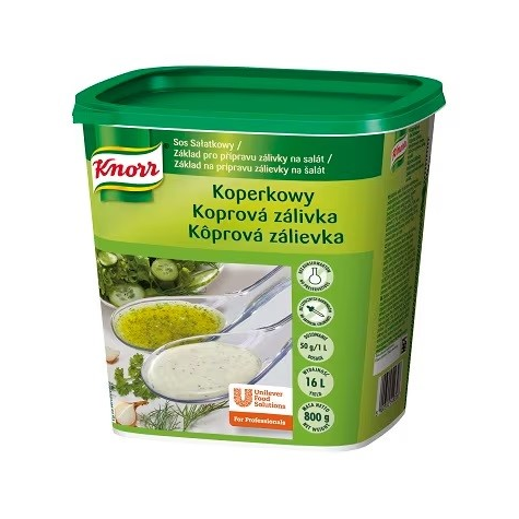 KNORR SOS SAŁATKOWY KOPERKOWY 800g/6