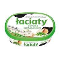 ŁACIATE SEREK TWAROGOWY SZCZYP/CEBULA 135g/12