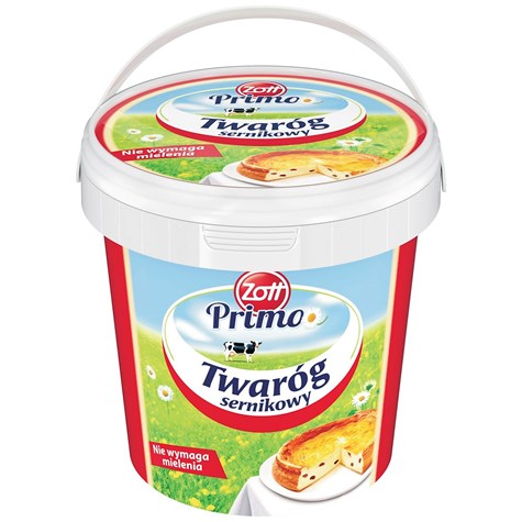 ZOTT TWARÓG SERNIKOWY PRIMO 1kg/6