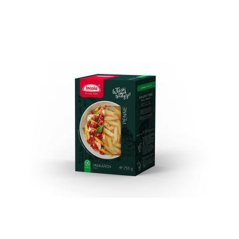 INCOLA MAKARON BEZGLUT PENNE 250g/10 rurka