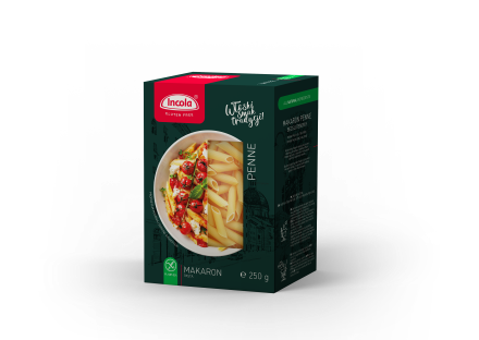 INCOLA MAKARON BEZGLUT PENNE 250g/10 rurka