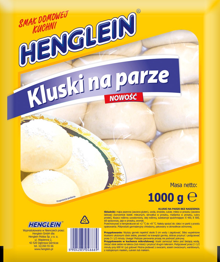 HENGLEIN KLUSKI NA PARZE BEZ NADZIENIA 1kg (6)