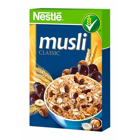 NESTLE PŁATKI MUSLI TRADYCYJNE 350g/16